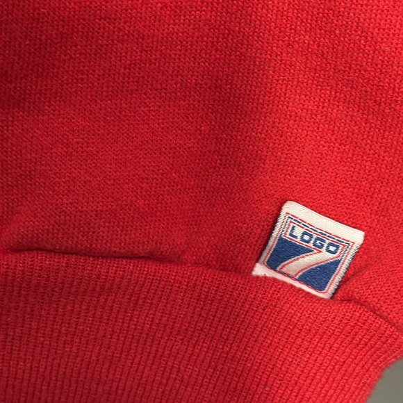Vintage Logo 7 Cincinnati Reds Sweater 1990 - Picture 5 of 6